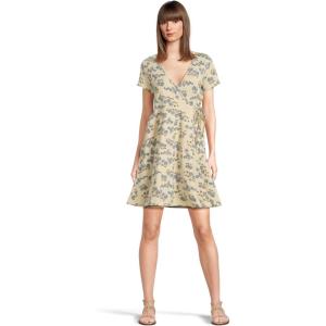 image:imageToadampCo Freesia Wrap Short Sleeve DressBarley Daisy Print