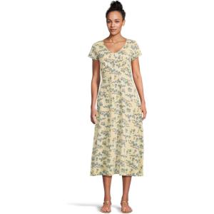 image:imageToadampCo Rose Midi Short Sleeve DressBarley Daisy Print