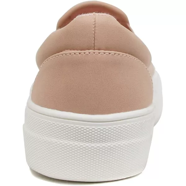 Soda Croft  Slip On Perforated Double Layer Foam Padded Cushion Sock Fashion SneakersDusty Mauve Nubuck Pu