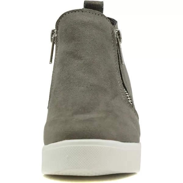 Soda KidsChildrenGirls Fashion Sneaker ShoesMgrey Imit Suede