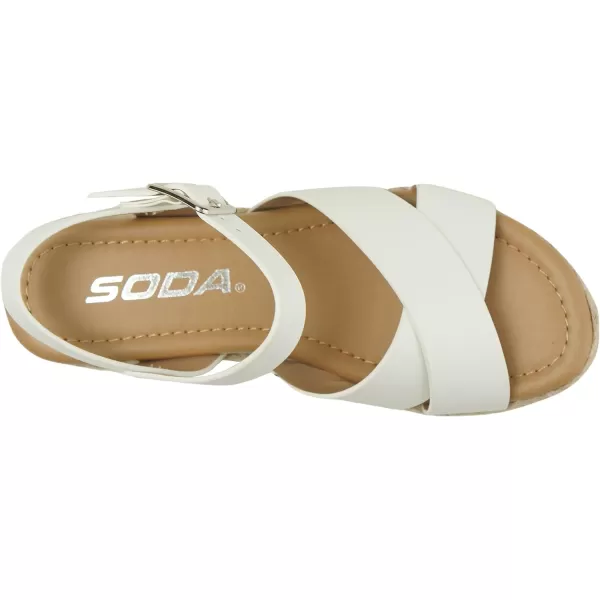 Soda PICNIC2 KIDSCHILDRENGIRLS CUTE CRISSCROSS UPPER STRAP PLATFORM ESPADRILLE SANDALSSoda PICNIC2 KIDSCHILDRENGIRLS CUTE CRISSCROSS UPPER STRAP PLATFORM ESPADRILLE SANDALS