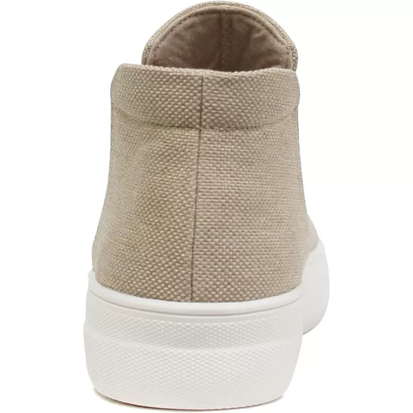 Soda Woods  Slip On High Top Twin Gore Double Layer Foam Padded Cushion Sock Fashion SneakersNatural