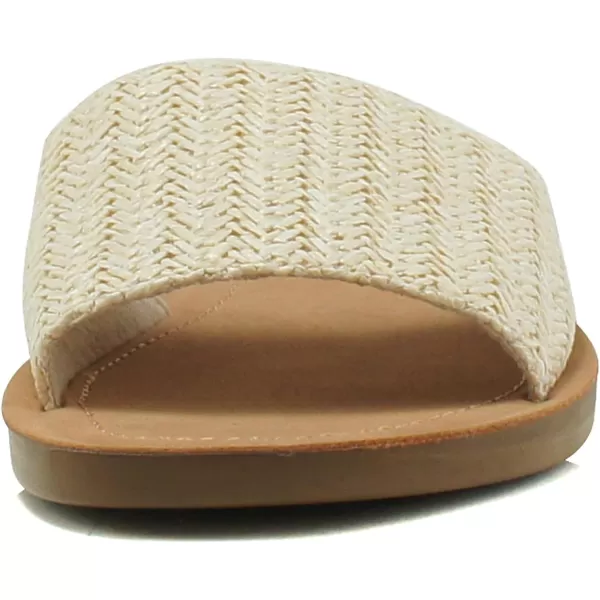 Soda EFRON Womens Casual Slip On SandalsRaffia Nudeefron