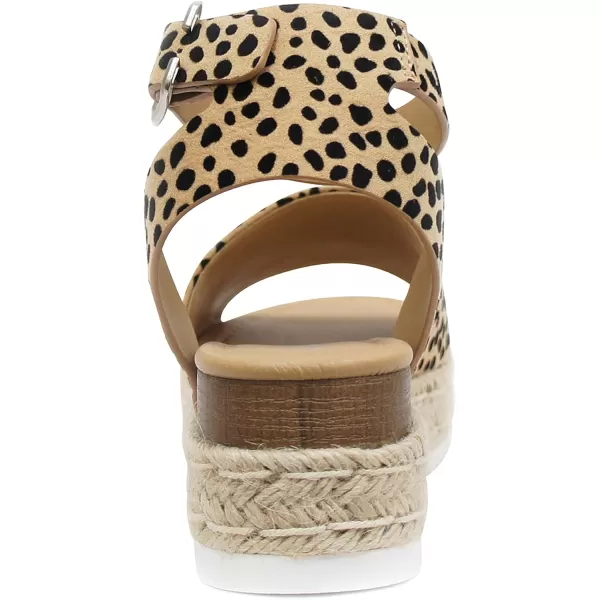 Soda Little KidsChildrenGirls TopicIIS Espadrille Flatform Wedge Open Toe SandalsLeotk