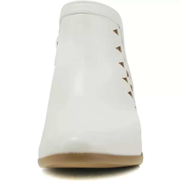 Soda Womens Closed Toe Multi Strap Ankle BootieOff White Pu Chance