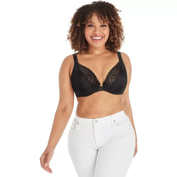 Playtex Women's Secrets Front-Close No-Poke Dreamwire Underwire, Cooling Trusupport Bra