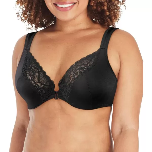 Playtex Women's Secrets Front-Close No-Poke Dreamwire Underwire, Cooling Trusupport Bra