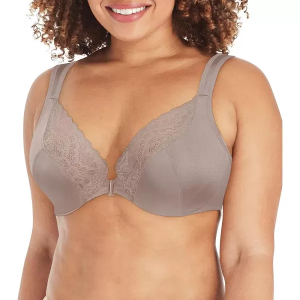 Playtex Women's Secrets Front-Close No-Poke Dreamwire Underwire, Cooling Trusupport Bra