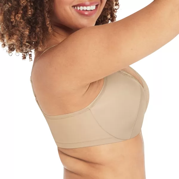 Playtex Women's Secrets Front-Close No-Poke Dreamwire Underwire, Cooling Trusupport Bra