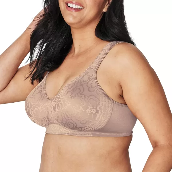 PLAYTEX Women's 18-Hour Ultimate Lift Wireless Full-Coverage Bra with Everyday Comfort, Single &amp; 2-Pack