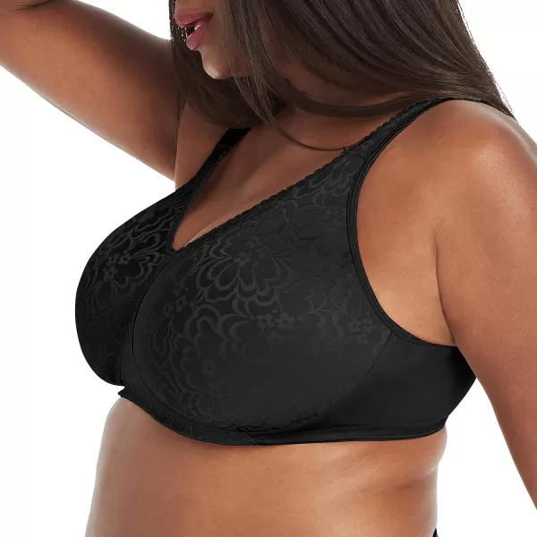 PLAYTEX Women's 18-Hour Ultimate Lift Wireless Full-Coverage Bra with Everyday Comfort, Single &amp; 2-Pack