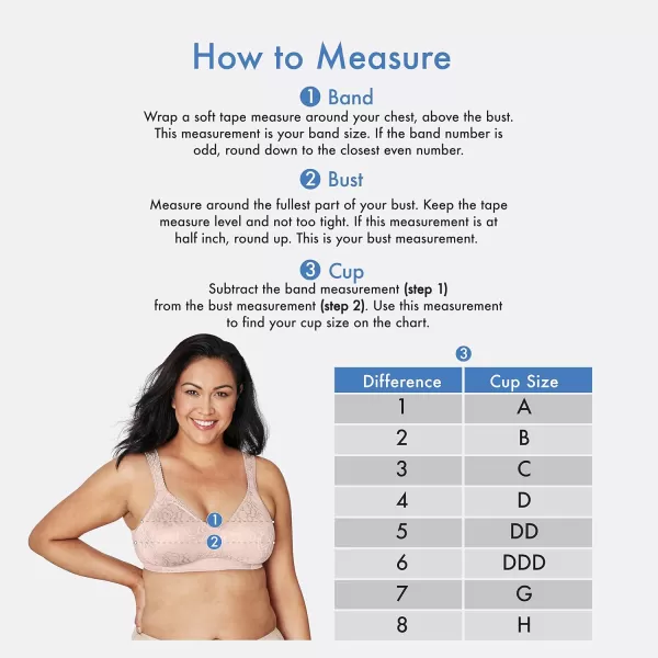 PLAYTEX Women's 18-Hour Ultimate Lift Wireless Full-Coverage Bra with Everyday Comfort, Single &amp; 2-Pack