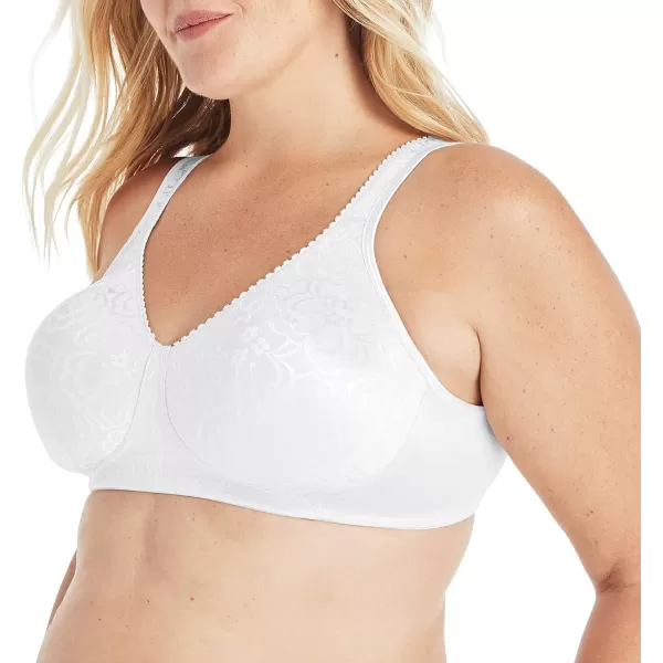 PLAYTEX Women's 18-Hour Ultimate Lift Wireless Full-Coverage Bra with Everyday Comfort, Single &amp; 2-Pack