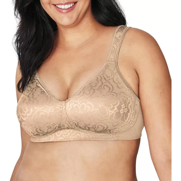 PLAYTEX Women's 18-Hour Ultimate Lift Wireless Full-Coverage Bra with Everyday Comfort, Single &amp; 2-Pack