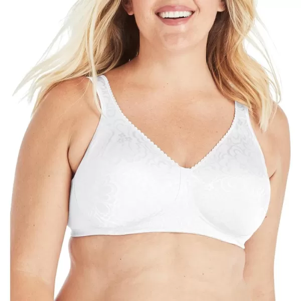 PLAYTEX Women's 18-Hour Ultimate Lift Wireless Full-Coverage Bra with Everyday Comfort, Single &amp; 2-Pack