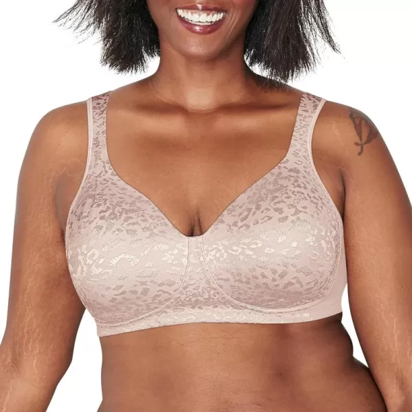 PLAYTEX Women's 18-Hour Ultimate Lift Wireless Full-Coverage Bra with Everyday Comfort, Single &amp; 2-Pack