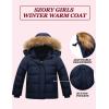 imageSzory Girls Thicken Parka Coat Winter Warm Jacket with Fur Hood