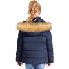 imageSzory Girls Thicken Parka Coat Winter Warm Jacket with Fur Hood