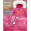 imageSzory Girls Thicken Parka Coat Winter Warm Jacket with Removable Fur Hood