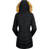 imageSzory Womens Down Jacket Winter Long Puffer Parka Coat with Removable Fur Hood