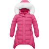 imageSzory Girls Thicken Parka Coat Winter Warm Jacket with Removable Fur Hood