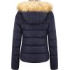 imageSzory Womens Winter Thicken Coats Warm Short Puffer Jackets with Removable Fur Hood
