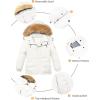 imageSzory Boys Thicken Parka Coat Winter Warm Jacket with Removable Hood