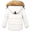 imageSzory Boys Thicken Parka Coat Winter Warm Jacket with Removable Hood