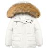 imageSzory Boys Thicken Parka Coat Winter Warm Jacket with Removable Hood