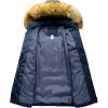 imageSzory Womens Winter Down Thicken Jacket Puffer Parka Coat with Removable Fur Hood