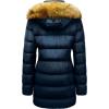 imageSzory Womens Winter Down Thicken Jacket Puffer Parka Coat with Removable Fur Hood