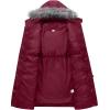 imageSzory Womens Winter Thicken Coats Warm Puffer Parka Jackets with Removable Fur Hood