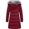 imageSzory Womens Winter Thicken Coats Warm Puffer Parka Jackets with Removable Fur Hood