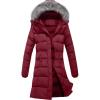 imageSzory Womens Winter Thicken Coats Warm Puffer Parka Jackets with Removable Fur Hood
