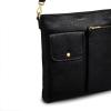 imageRADLEY London Selby Crescent Womens Small Leather Ziptop Crossbody BagBlack