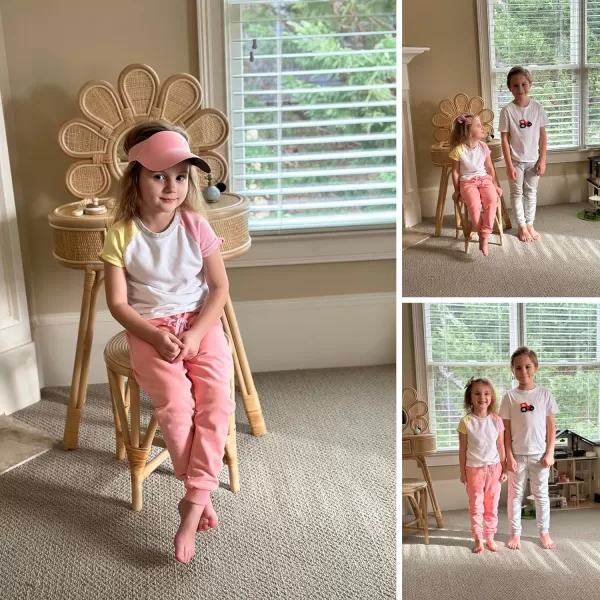 BIG ELEPHANT Kids Sweatpants, Boys Girls Joggers with Pockets &amp; Drawstring for Age 3-16 Years