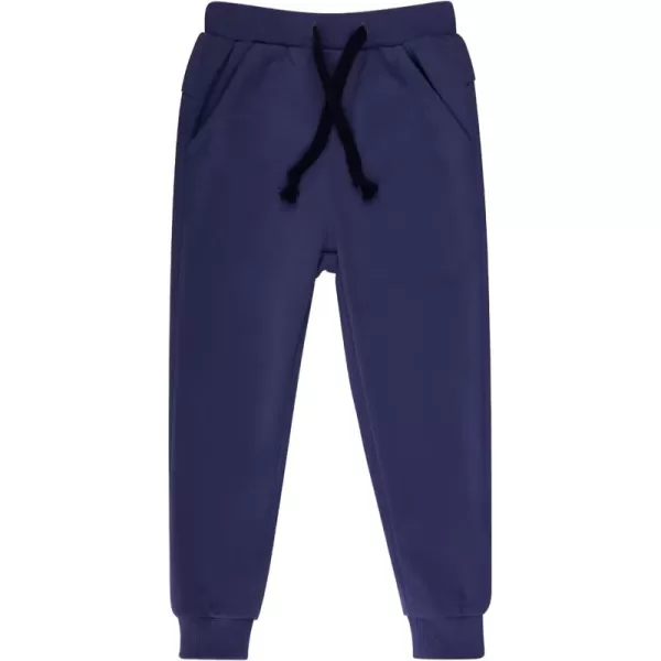 BIG ELEPHANT Kids Sweatpants, Boys Girls Joggers with Pockets &amp; Drawstring for Age 3-16 Years