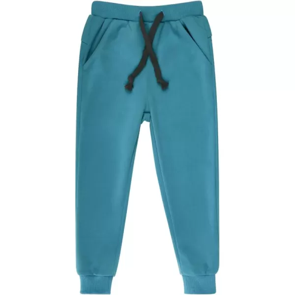 BIG ELEPHANT Kids Sweatpants, Boys Girls Joggers with Pockets &amp; Drawstring for Age 3-16 Years