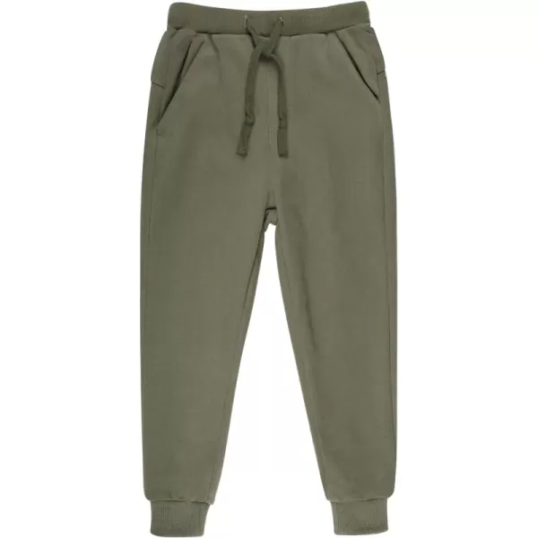 BIG ELEPHANT Kids Sweatpants, Boys Girls Joggers with Pockets &amp; Drawstring for Age 3-16 Years