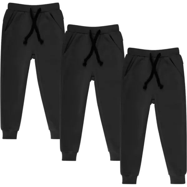 BIG ELEPHANT Kids Sweatpants, Boys Girls Joggers with Pockets &amp; Drawstring for Age 3-16 Years