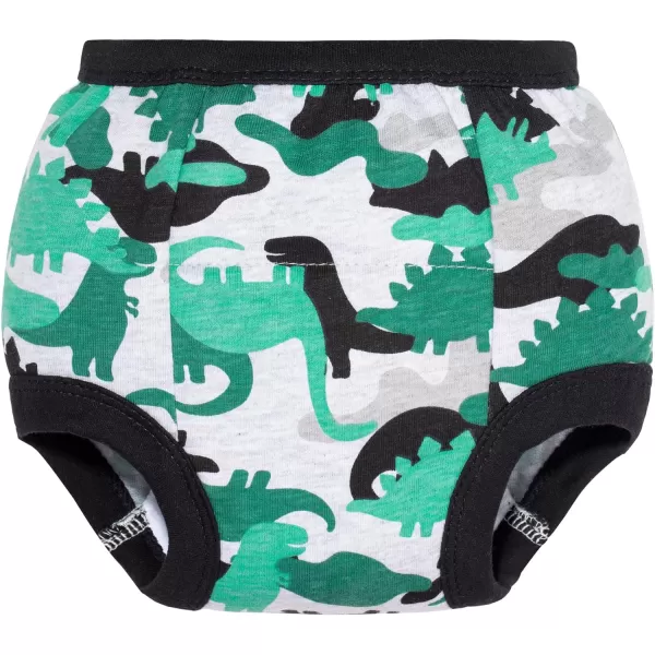 BIG ELEPHANT 4 Pack Potty Training Pants for Babay Boys and Girls, Cotton Reusable Training Underwear