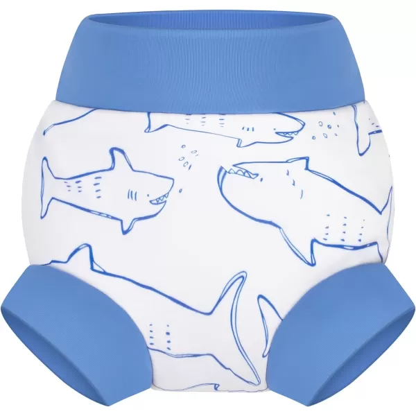 BIG ELEPHANT Baby Swim Diapers 3pcs, Reusable Adjustable Washable Waterproof Swimming Diaper for Boy's and Girl's, 3T