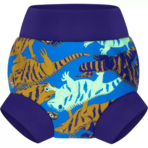 BIG ELEPHANT Baby Swim Diapers 3pcs, Reusable Adjustable Washable Waterproof Swimming Diaper for Boy's and Girl's, 3T