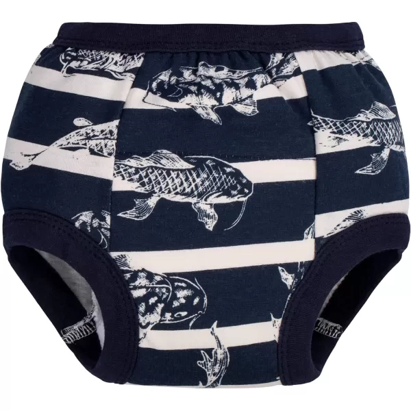 BIG ELEPHANT Potty Training Pants for Baby Boys' and Girl' 100% Cotton Waterproof Training Underwear