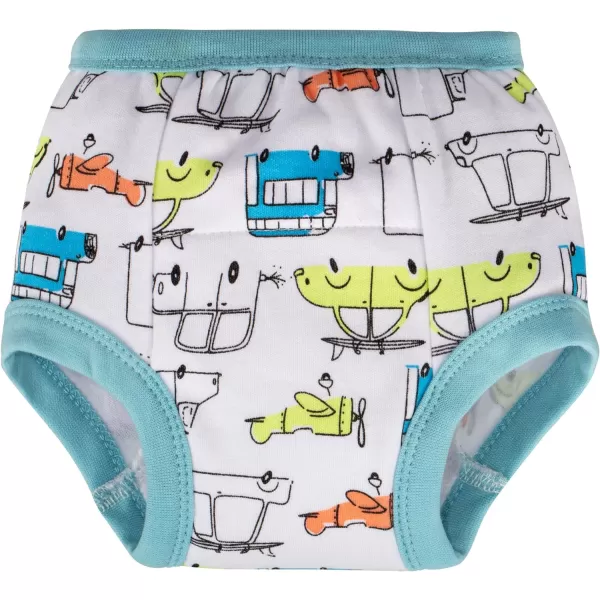 BIG ELEPHANT Potty Training Pants for Baby Boys' and Girl' 100% Cotton Waterproof Training Underwear