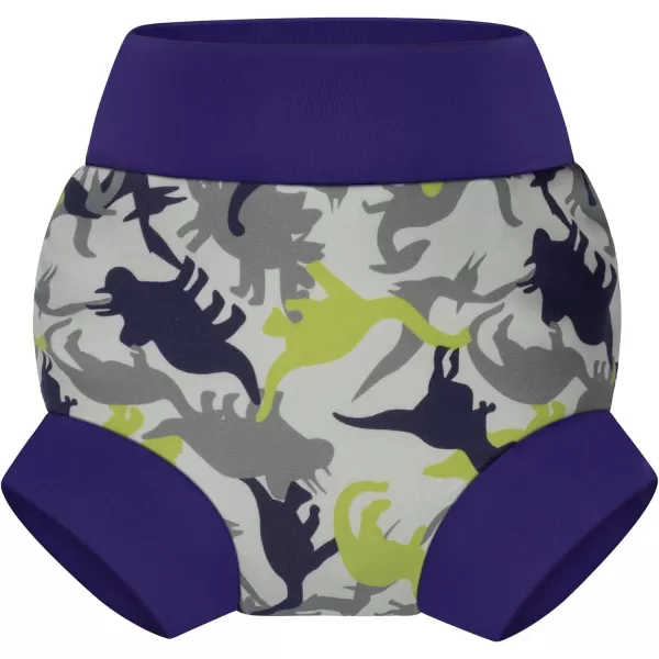 BIG ELEPHANT Swim Diapers - 3 Pieces of Reusable and Adjustable Baby Swimming Diapers for Girls , 2T