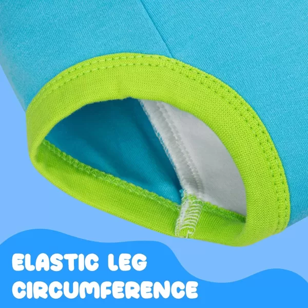 BIG ELEPHANT Toddler Training Pants, Soft Cotton Absorbent Training Underwear for Baby Boys &amp; Girls