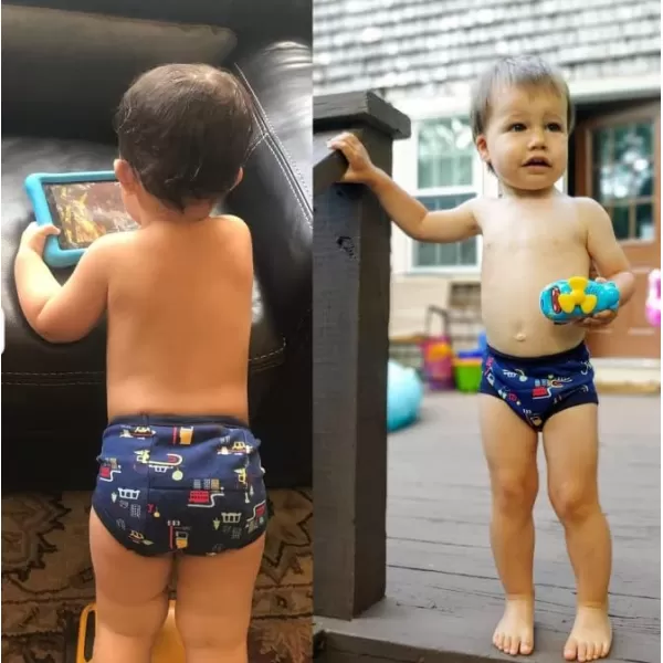 BIG ELEPHANT Toddler Training Pants, Soft Cotton Absorbent Training Underwear for Baby Boys &amp; Girls