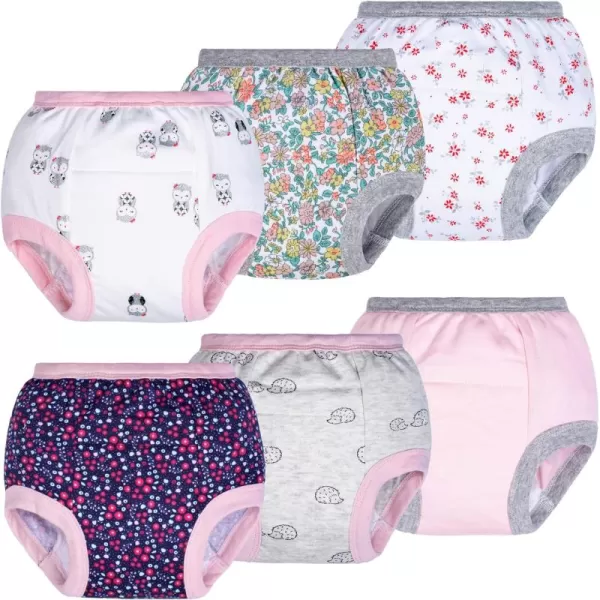 BIG ELEPHANT Potty Training Pants for Baby Boys' and Girl' 100% Cotton Waterproof Training Underwear