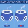 imageBIG ELEPHANT 10Pack Baby Potty Training Underwear Soft 100 Cotton Absorbent Training Pants for Boys ampamp Girls Ages 12M10YBlue  Red